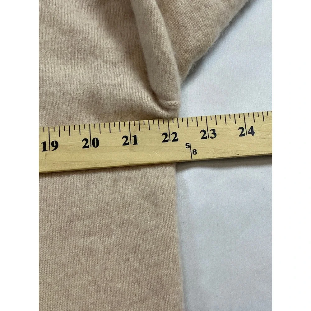 Saturday Sunday Anthropologie Peace Graphic Knit Sweater Tan‎ Blue Size L